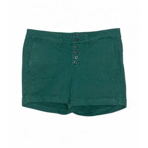 TORRID BUTTON FLY CASUAL CLASSIC EVERYDAY WEAR STRETCH ROLL CUFF SHORTS SZ. 14